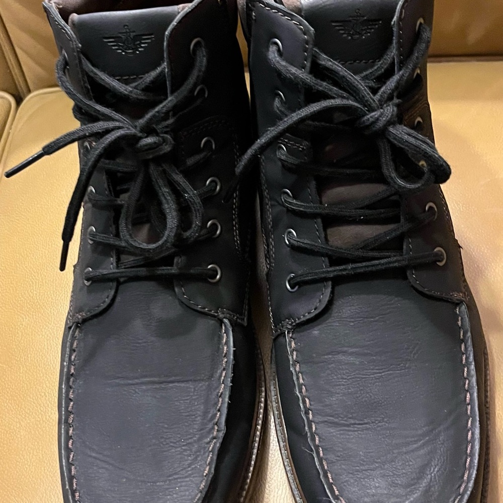 Dockers dark Brown Boots Moccasin Toe Casual